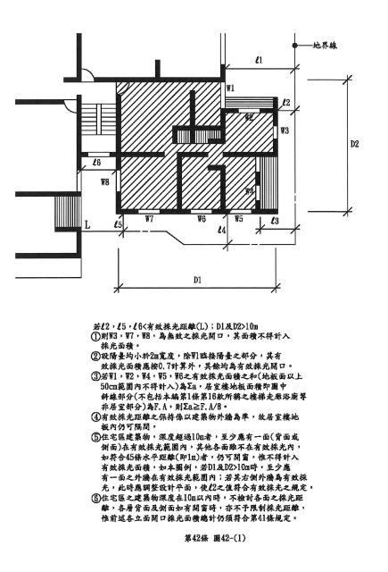 無窗戶居室定義|建築技術規則建築設計施工編§162 相關法條